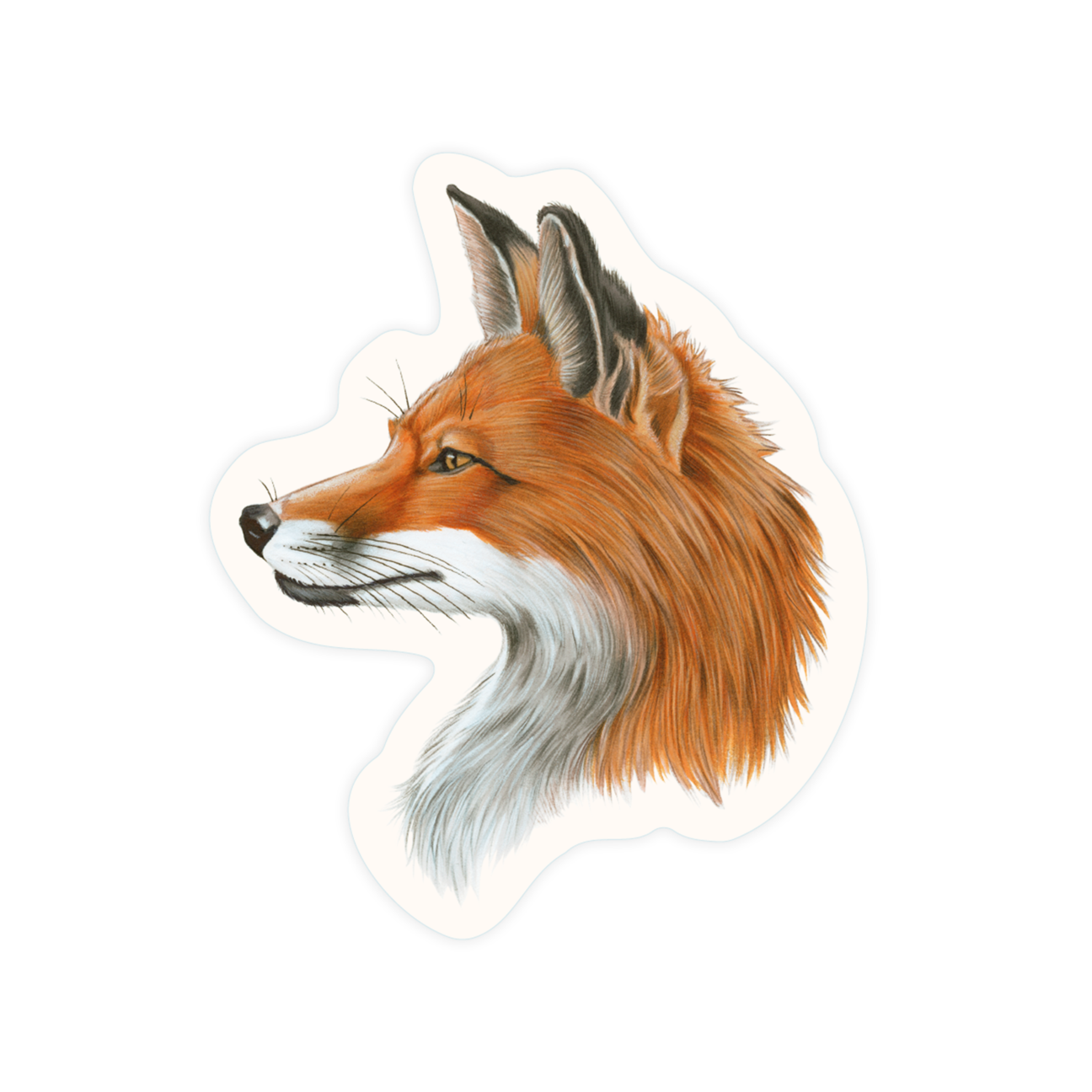 Fox Sticker – Recreation Gifts + Supply
