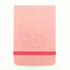 Leatherette Pocket Journal  - Girl Math