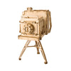 3D Wooden Puzzle: Vintage Camera - Puzzles