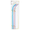 Wine Bottle Glitter Straws - Pack of 4