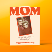 GLASSES MOM Mother's Day Card