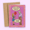 Gravity Sucks Saggy Boobs Nana - Vintage Funny Birthday Card: 5 x 7