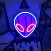 Alien LED neon: Blue/pink