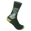 Aliens Probably Ride Past Earth Socks - Socks