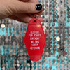 All I Got For Jesus’s Birthday Christmas Motel Keychain
