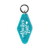 Always Late Glitter Motel Keychain - Keychain