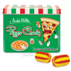 Archie McPhee Pizza Candy Tin Individually Wrapped 6ct