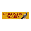 Pigeon on Board: Bumper Sticker