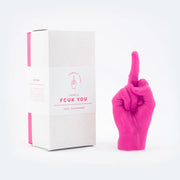 Candle Hand - Fuck You - Pink - Candle