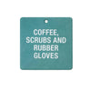 Coffee Scrubs Air Freshener - 2 pack