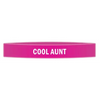 ’Cool Aunt’ Awareness Band - Bracelets