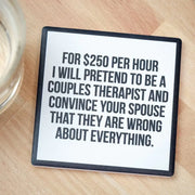 Couples Therapy Coaster - Coasters