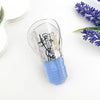 Creative Light Bulb Acetate Hair Claw Clip: White