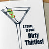 Dirty Thirty Card - Cards