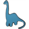 Enamel Pin - Dinosaur - Blue Brontosaurus