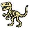 Enamel Pin - Dinosaur - Glow In The Dark T-Rex Skeleton