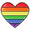 Enamel Pin - LGBT Pride - Rainbow Heart