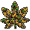 Enamel Pin - Pot Leaf Pizza - Enamel Pins