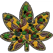 Enamel Pin - Pot Leaf Pizza - Enamel Pins