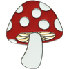 Enamel Pin - Red Cap Spotted Mushroom (Fly Agaric) - Enamel Pins