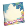 Full of Rage - Funny Sticky Note Pad