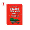 Fun Old-Fashioned Christmas | Christmas Card
