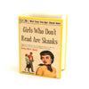 Girls Who Don’t Read are Skanks Book Pencil Holder decoupaged vase
