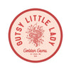 Gutsy Little Lady Sticker - Stickers