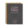 Happy Marriage Wedding Card - Cards
