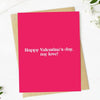 ’Happy Valentine’s Day my love!’ Greeting Card