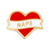 Heart Naps Enamel Pin - Enamel Pins