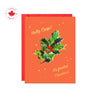 Holly Crap | Christmas Card