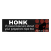 Honk if you’re insecure about your pepperoni nips too: Sticker