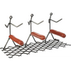 Hot Dog Roaster Stainless Steel Three Man Stick Figure