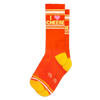 I ❤️ Cheese - Gym Crew Socks - Socks