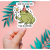 I Heard You Like Bad Girls Sticker