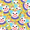 I’m Totally Fine Clown Mini Sticker
