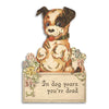 In Dog Years You’re Dead - Funny Vintage Style Birthday Card