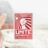 Introverts Unite Sticker - Transparent Background - Stickers