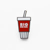 Junk Food Enamel Pins - Big Drink - Enamel Pins