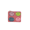 Ladies Fully Beaded Happy Face Theme Coin Purse
