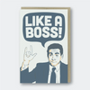 Like A Boss Card - Cards