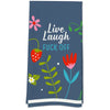Live Laugh Fuck Off Tea Towel | Funatic