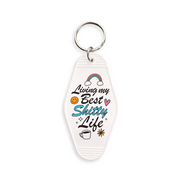 Living My Best Shitty Life Motel Keychain - Keychain