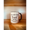 ’Look At Me Visiting Newark And Shit’ Coffee Mug: Black / 11 oz.
