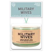 Military Wives Air Freshener - DISCONTINUED - Air Freshener