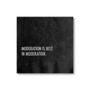 Moderation Cocktail Napkin - Napkins