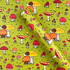 Mushroom Gift Wrap Sheets: Loose without packaging