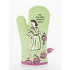 My Favorite Salad Is Wine Oven Mitt - Oven Mitts