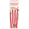 Naughty or Nice Pencils - HOLIDAY - Pencils